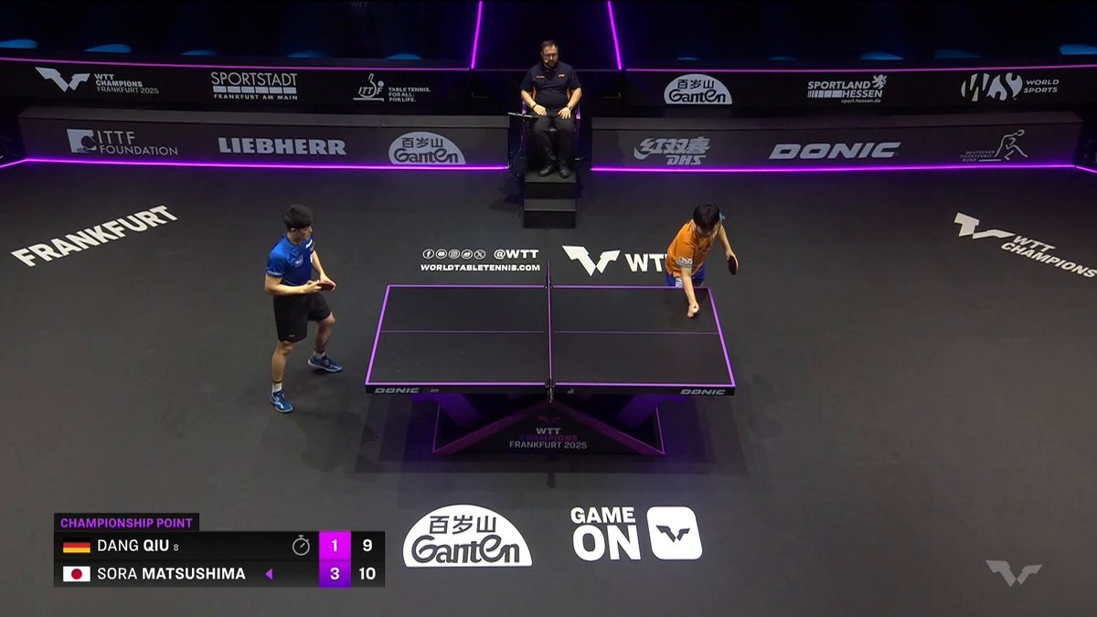 松島輝空選手、WTTチャンピオンズ制覇！