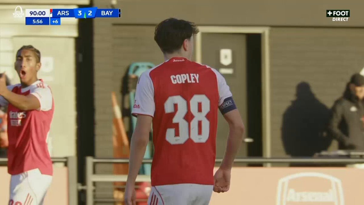アーセナルU19、ダウマン2ゴール！ファン「未来は明るい」