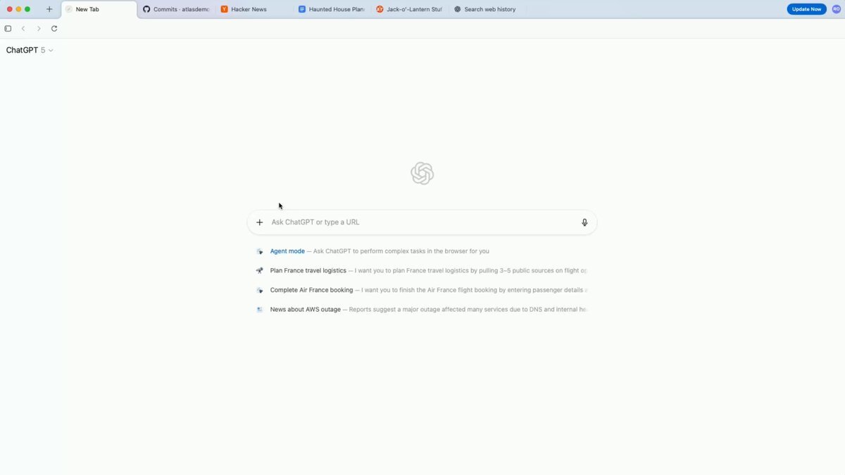 OpenAI、ChatGPT搭載のAIブラウザ「Atlas」を発表！