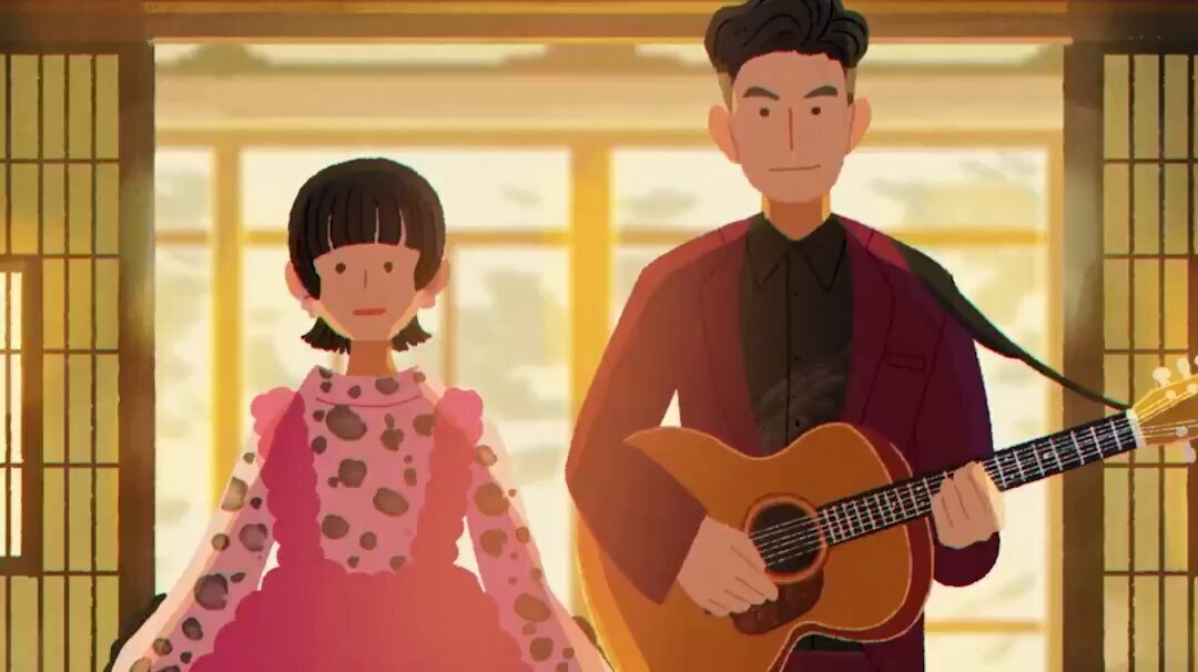 ハンバートハンバート「笑ったり転んだり」MV公開！時代背景と現代の共感を呼ぶアニメーション