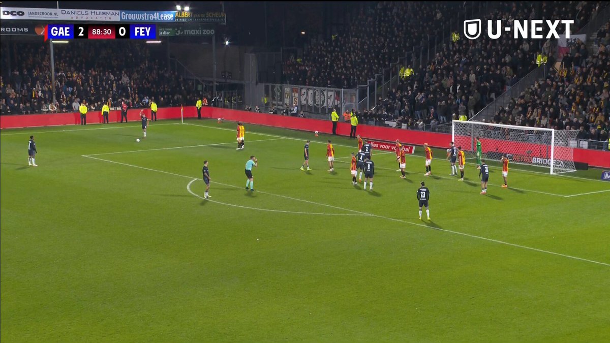 渡辺剛初ゴールも！フェイエノールトは首位陥落