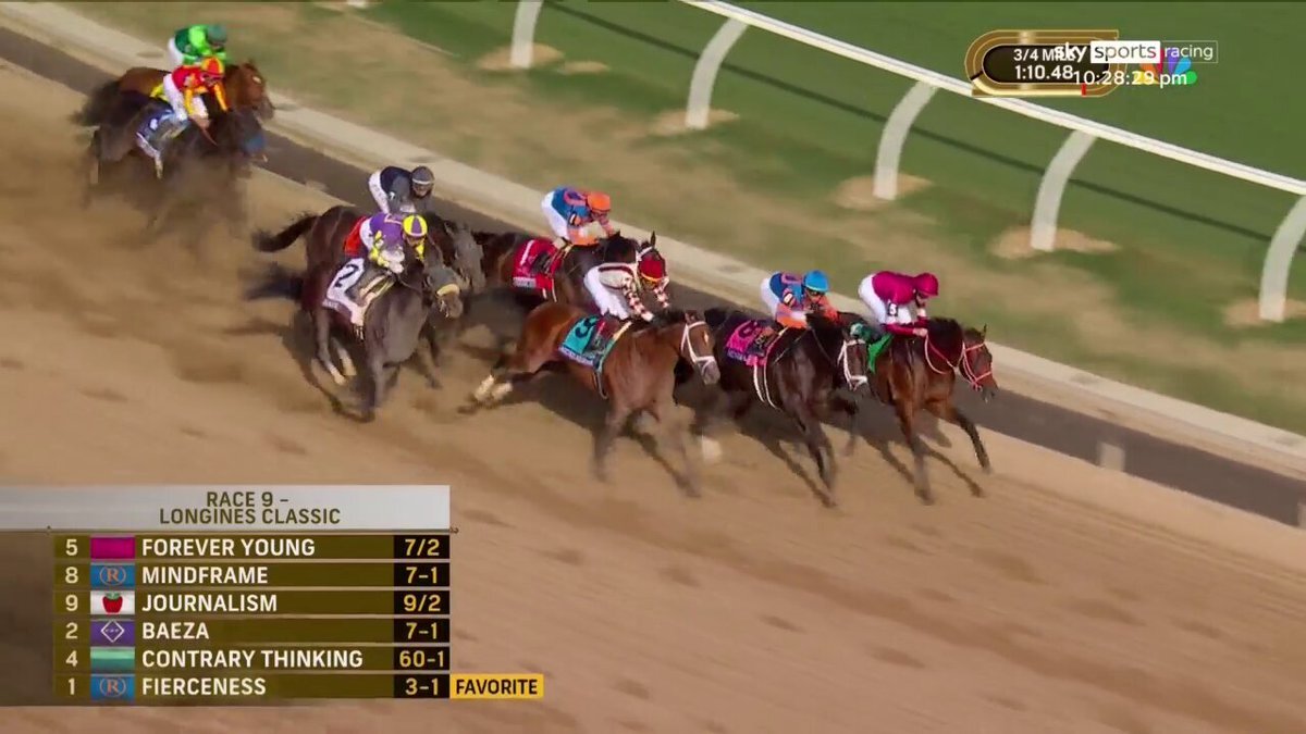 フォーエバーヤングがブリーダーズカップ制覇！