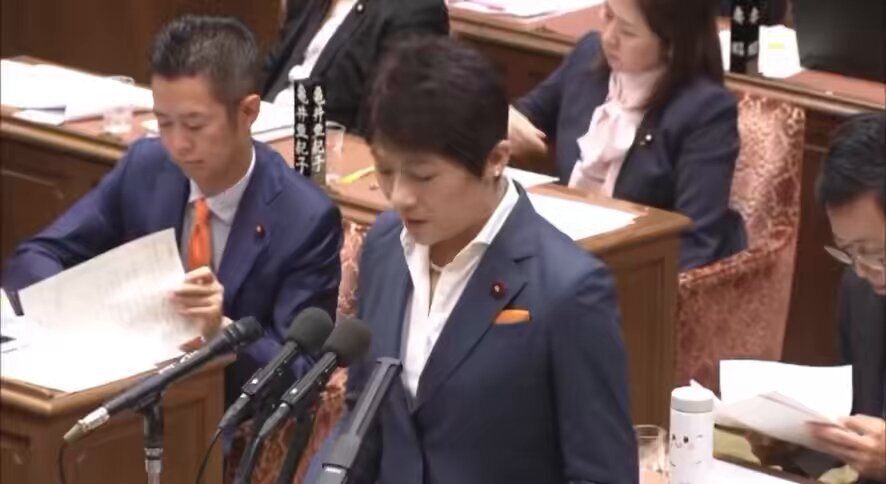 立憲民主党議員の発言がネット上で物議