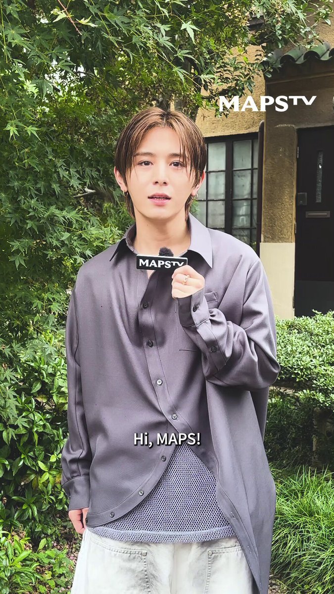 山田涼介、MAPS表紙で魅せる！