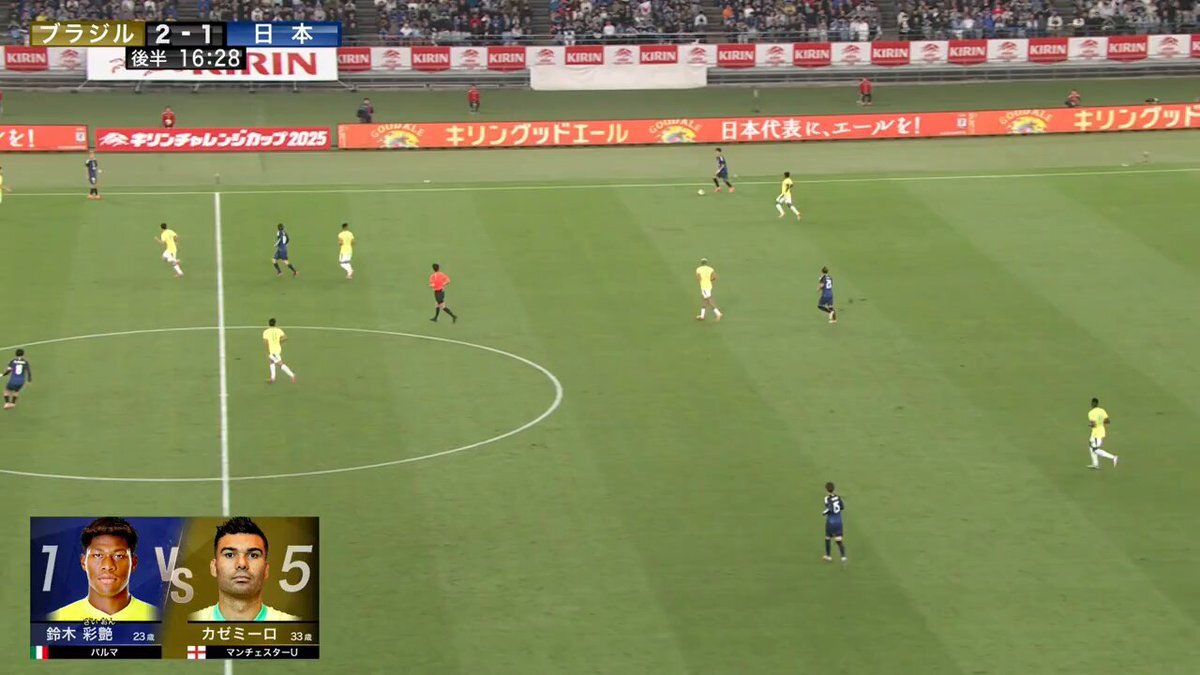伊東純也と中村敬斗、日本代表を2-2で追いつく！
