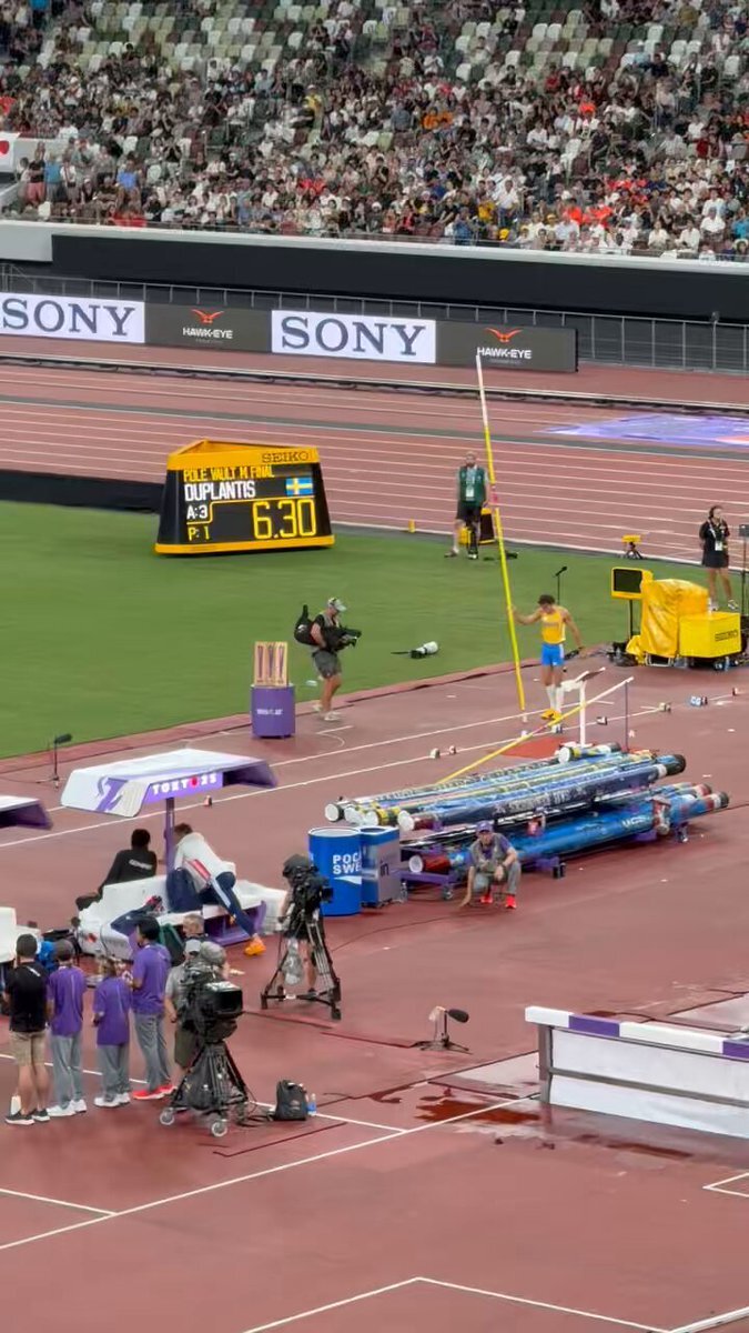 世界陸上棒高跳び」のYahoo!リアルタイム検索 - X（旧Twitter