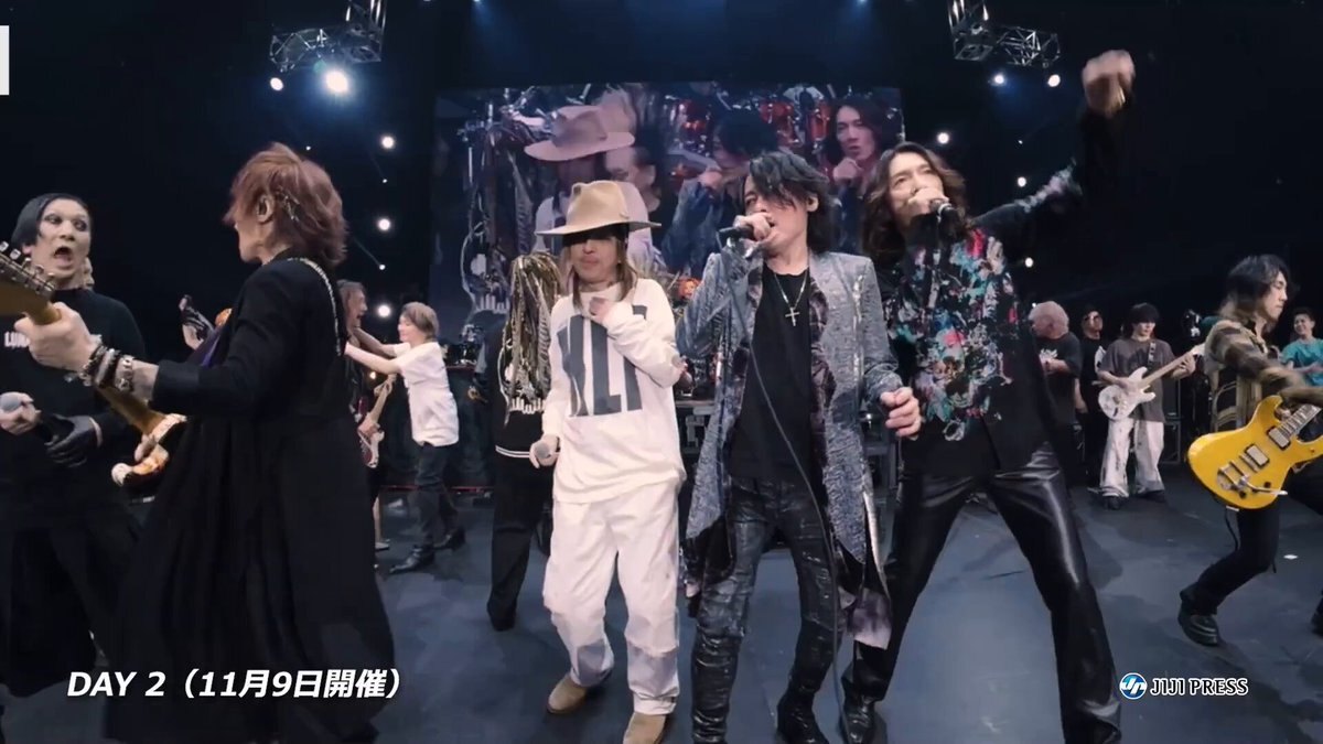 LUNA SEA真矢、フェスでサプライズ登場！