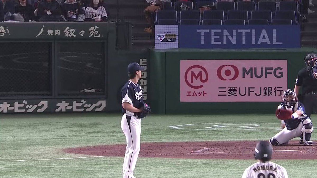 岸田行倫選手の3ランホームランで侍ジャパンが勝利！