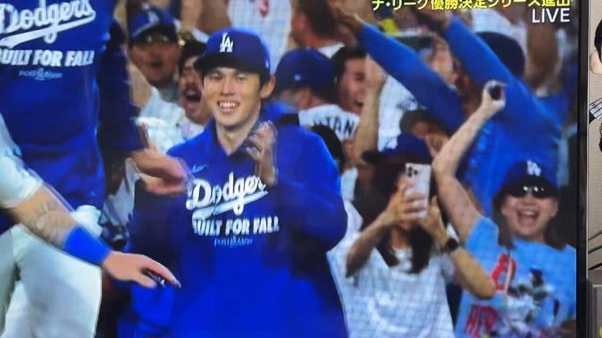 ドジャース、朗希の活躍でリーグ進出決定！