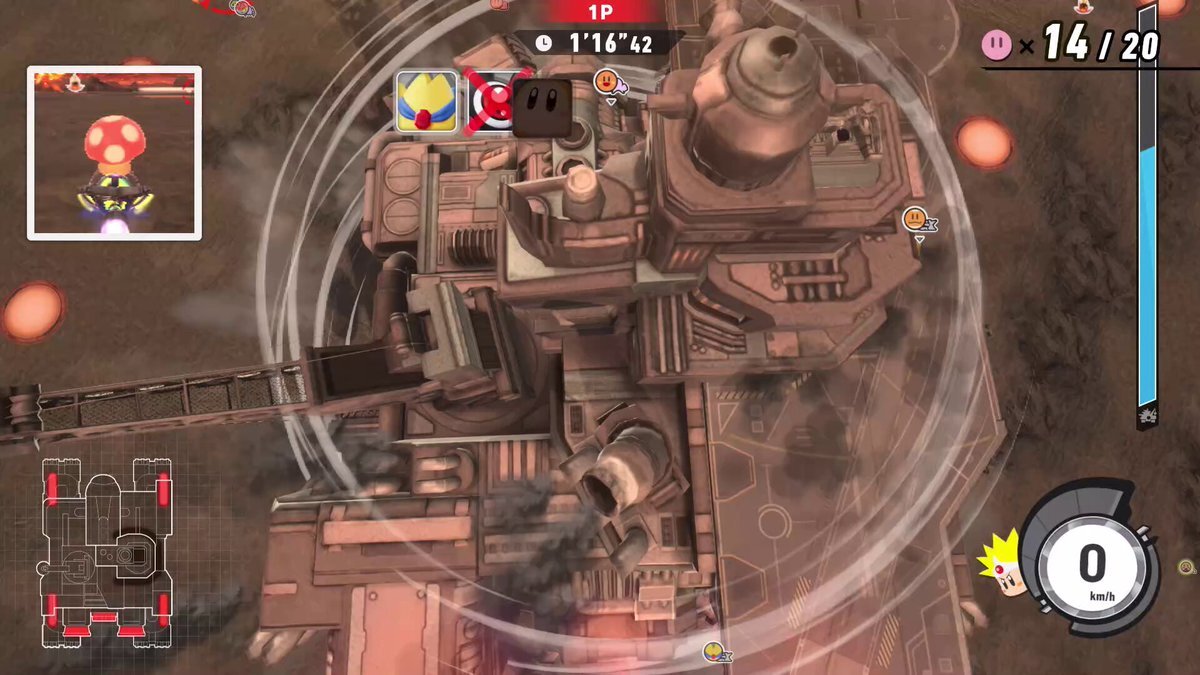 カービィのエアライダー、ギガンテスが話題に！