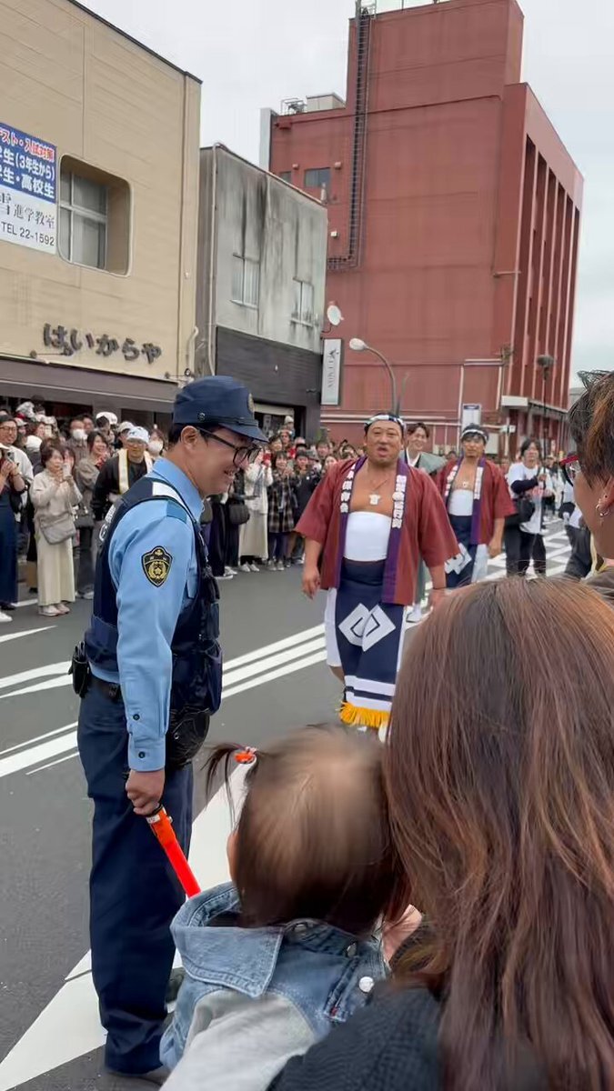 体格ブラザーズ、大崎の祭りを大いに盛り上げた！
