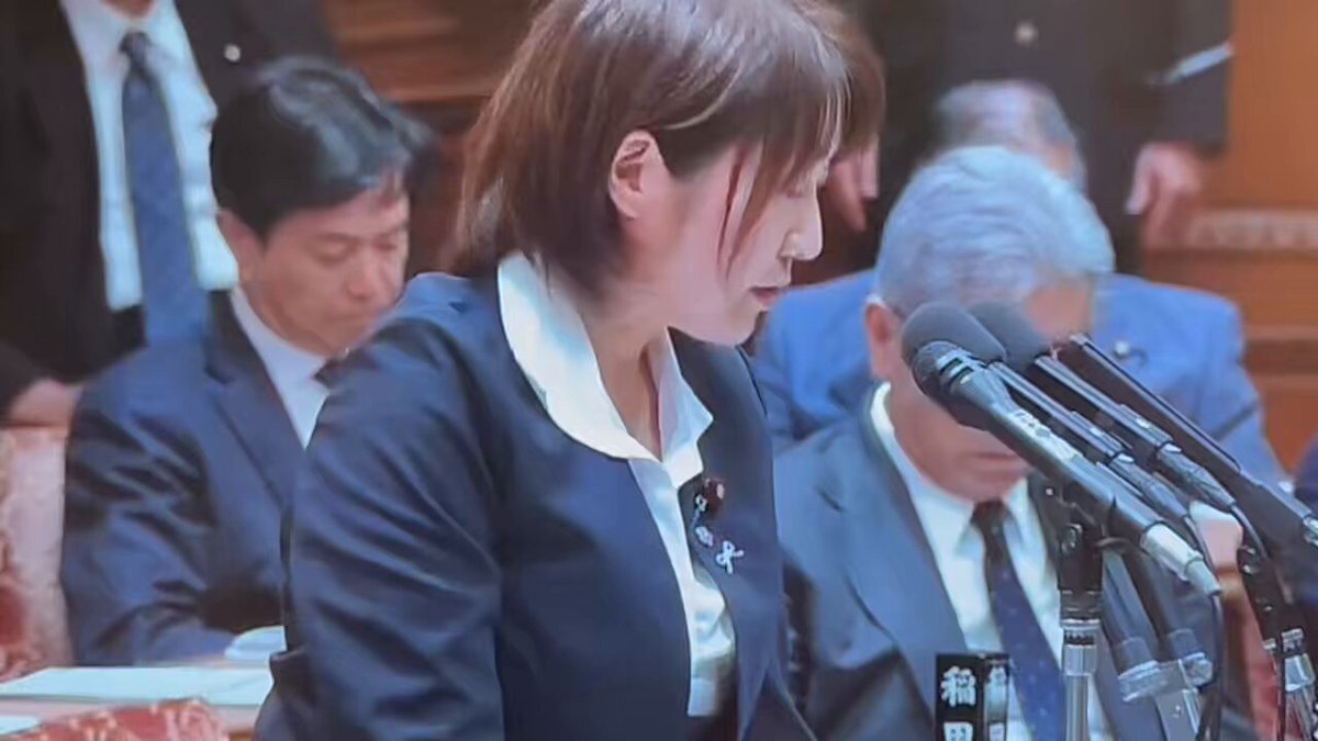 赤間国家公安委員長、記者に「クマみたい」発言で謝罪