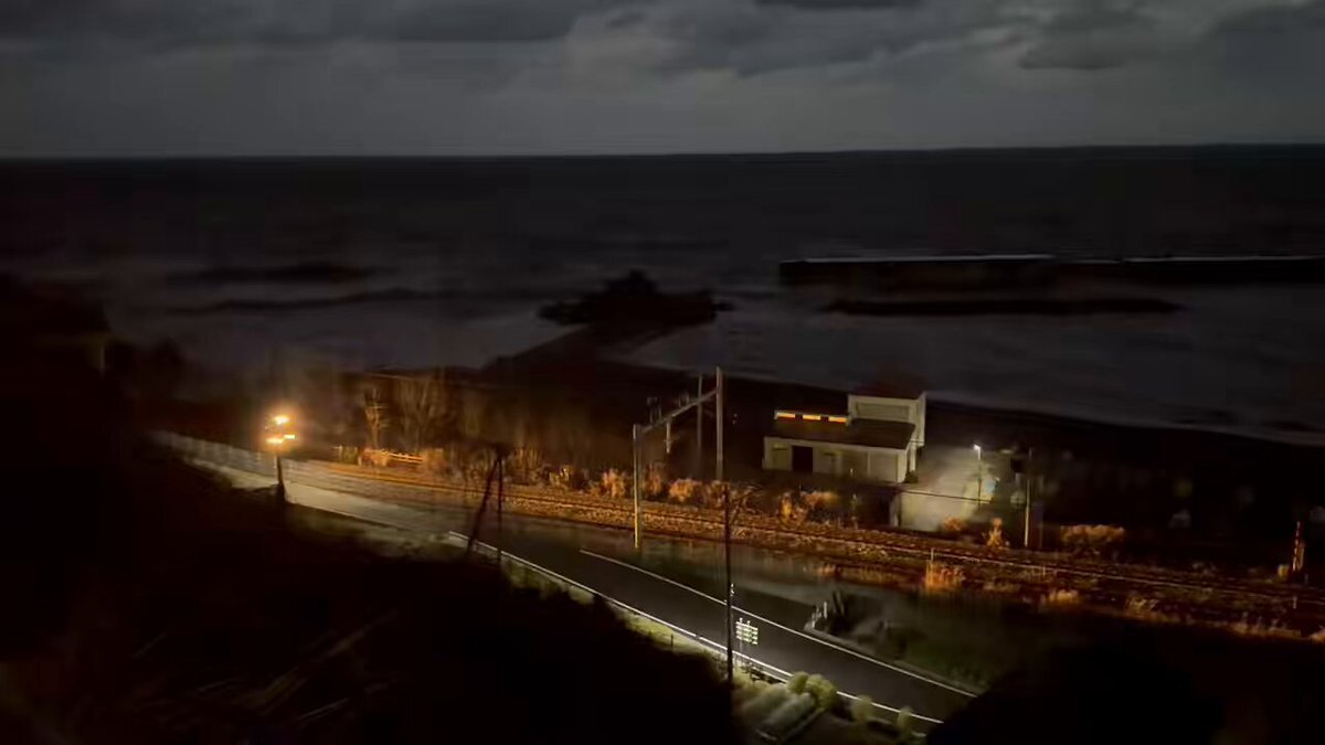 昨日より寒くなった！日本海地方の冬到来